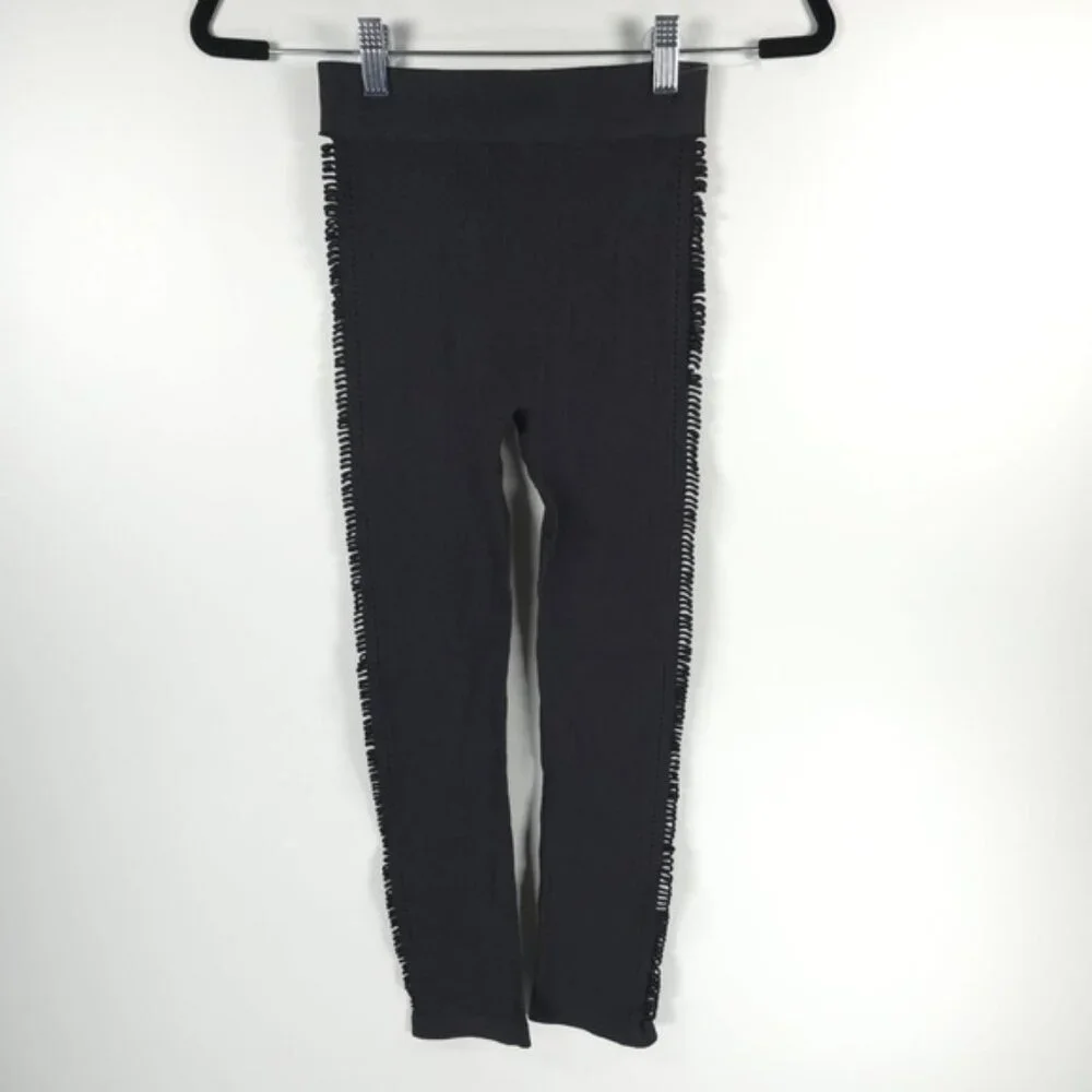 NWOT ZARA Seamless Side‎ Cutout Down Both Legs Leggings 7901/896 XS-S & M-L